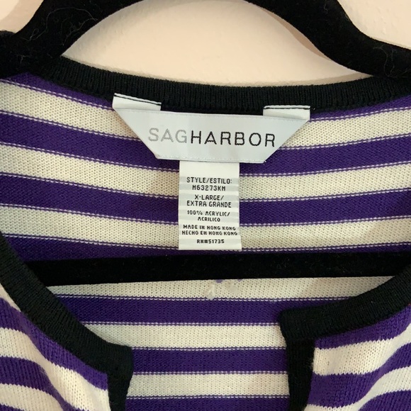 Sag harbor knitted sweater - Picture 3 of 4